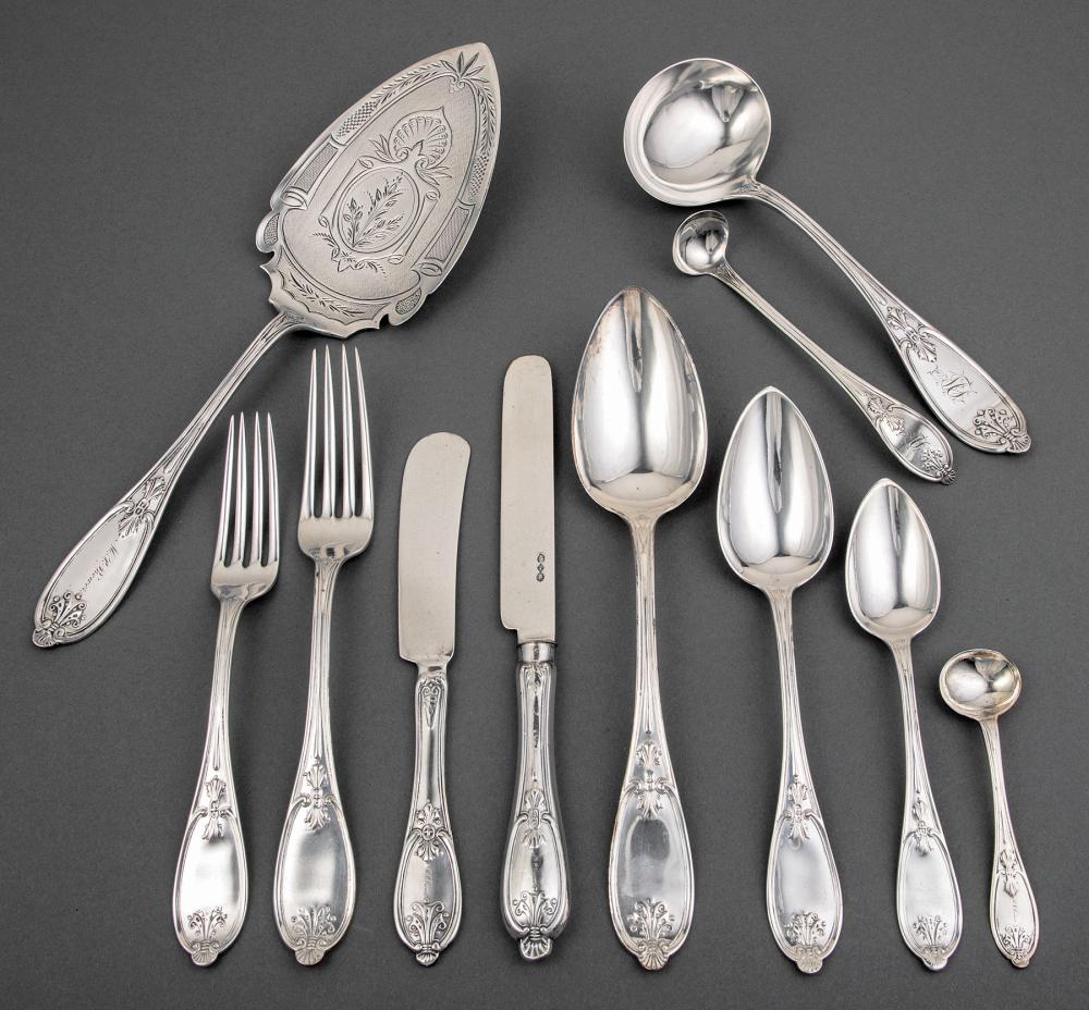 COOPER FISHER COIN SILVER FLATWARE 31a9fe