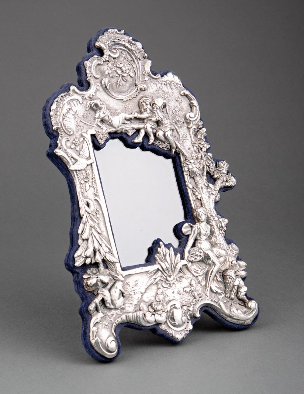 STERLING SILVER-MOUNTED PICTURE