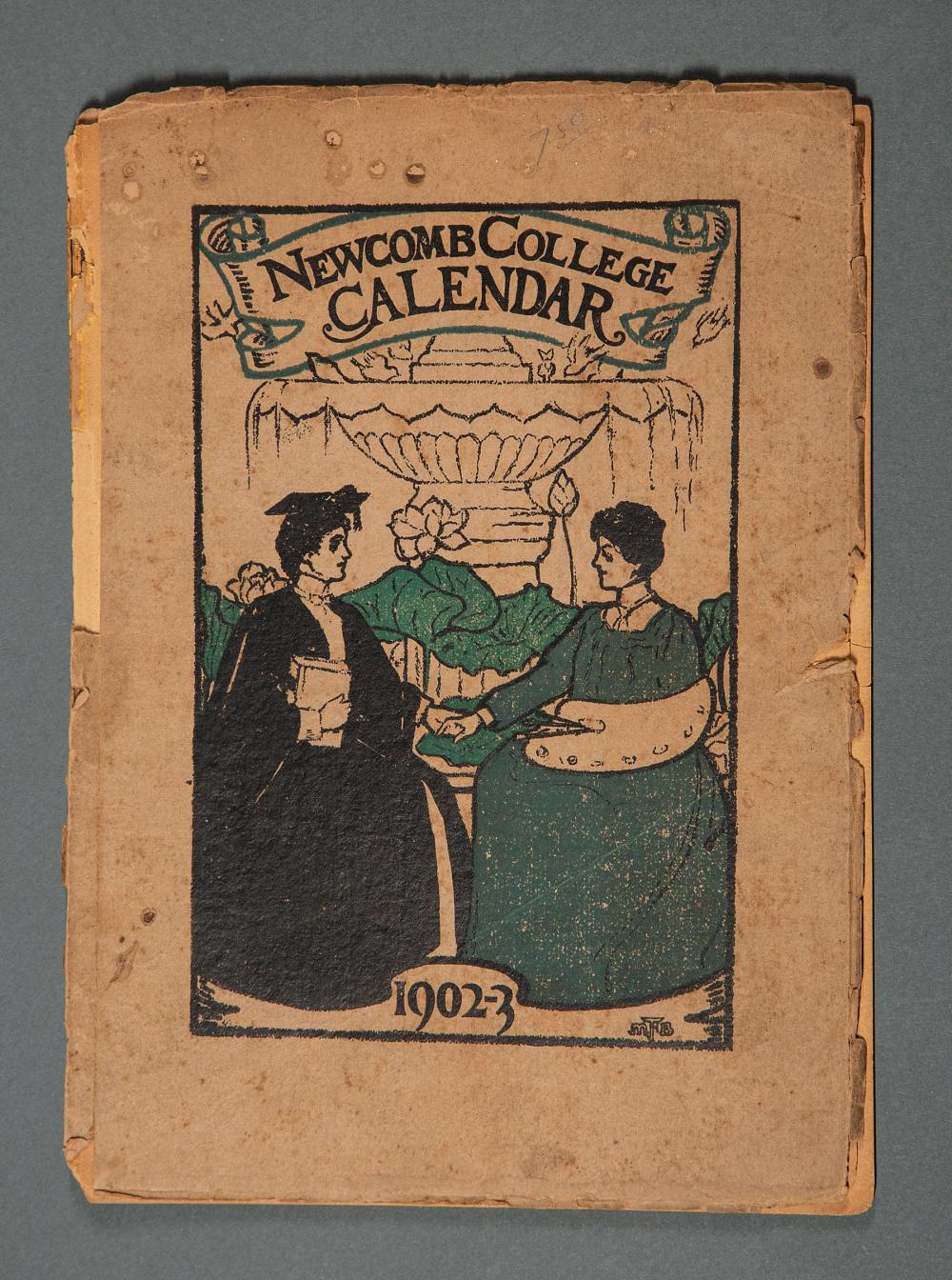 NEWCOMB COLLEGE CALENDAR 1902-1903Newcomb