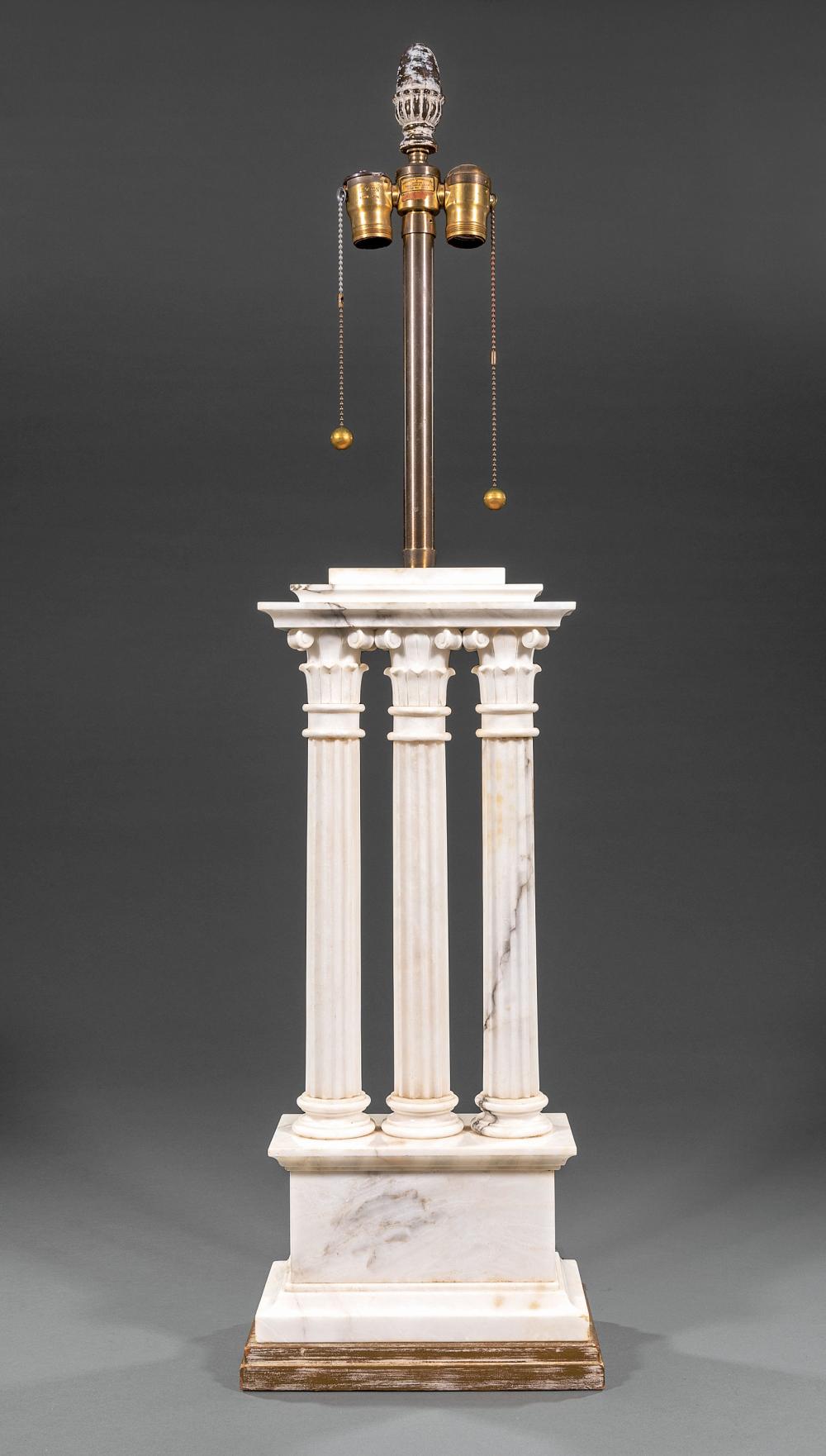  GRAND TOUR CARRARA MARBLE LAMP Grand 31ab69