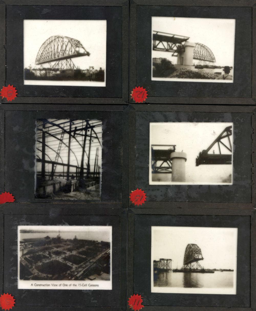 PHOTO SLIDES OF CONSTRUCTION HUEY P