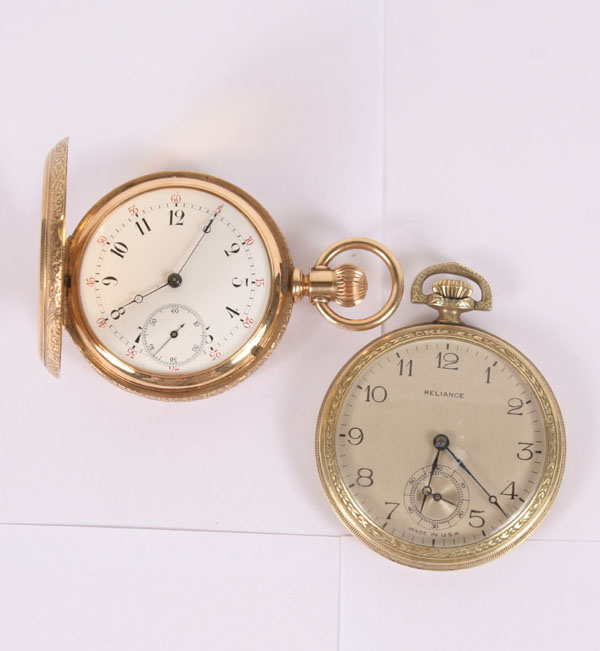 Pocket watches; Ingersoll Reliance 7J