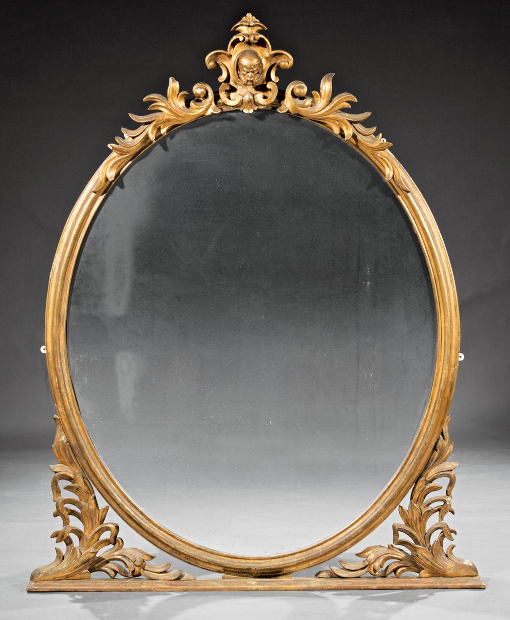 AMERICAN GILTWOOD OVERMANTEL MIRRORMonumental 31ac5e