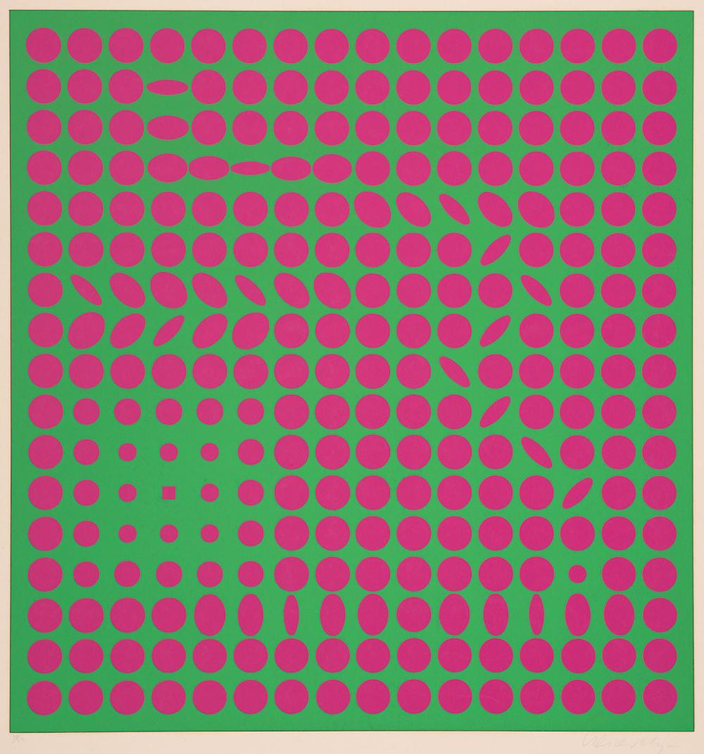 VICTOR VASARELY HUNGARIAN FRENCH  31ad31