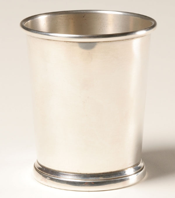 Web sterling mint julep cup. 3 3/4H.