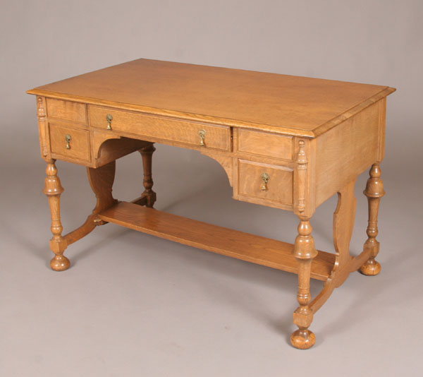 English William and Mary style desk;