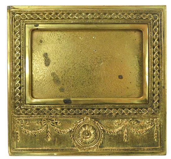 TIFFANY STUDIOS GILT BRONZE CALENDAR 31af06