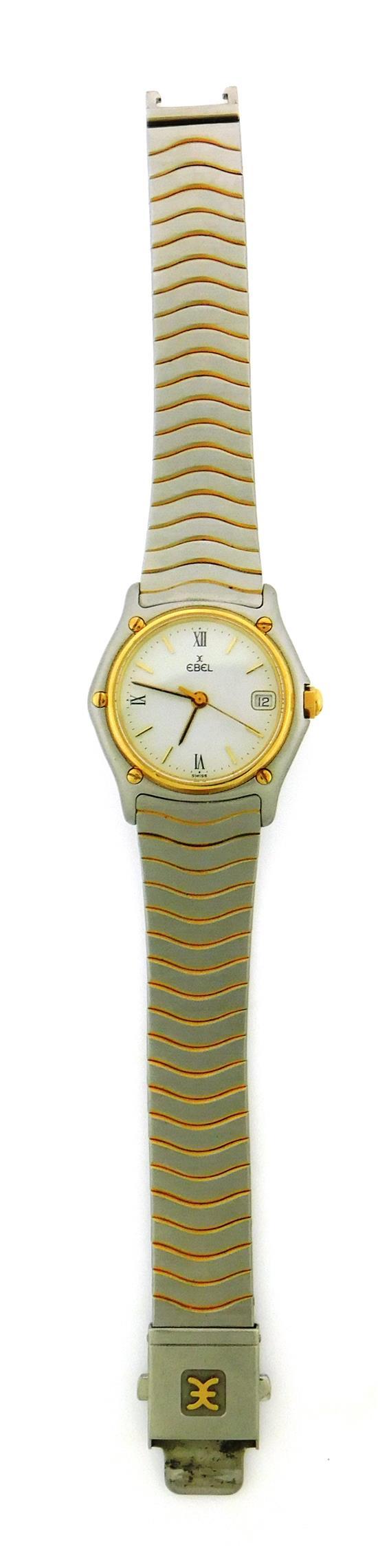 JEWELRY EBEL STEEL AND GOLD WOMAN S 31afc3