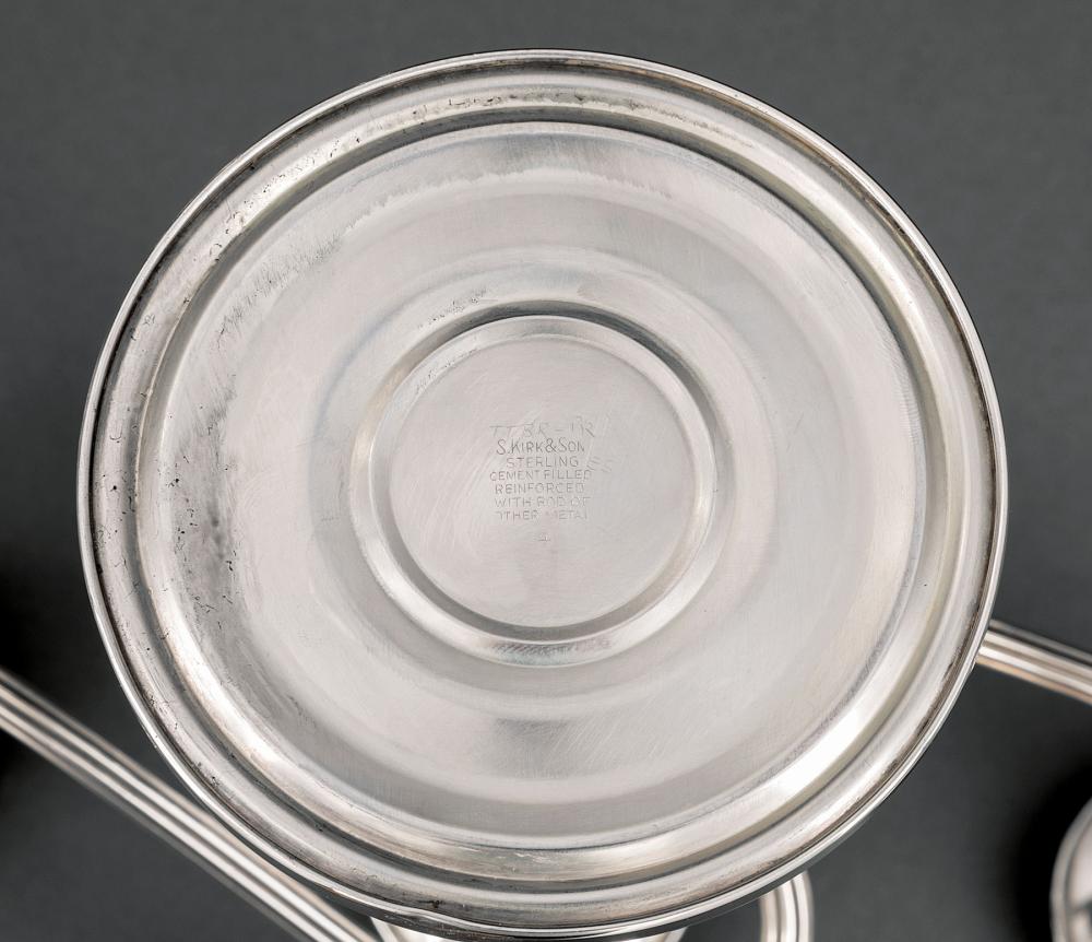 S. KIRK & SON STERLING SILVER CANDELABRAPair