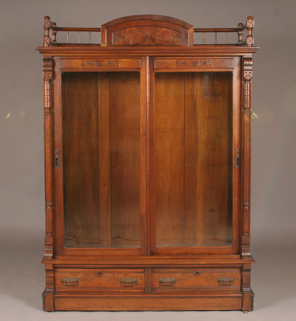 Victorian Eastlake style bookcase  4f817