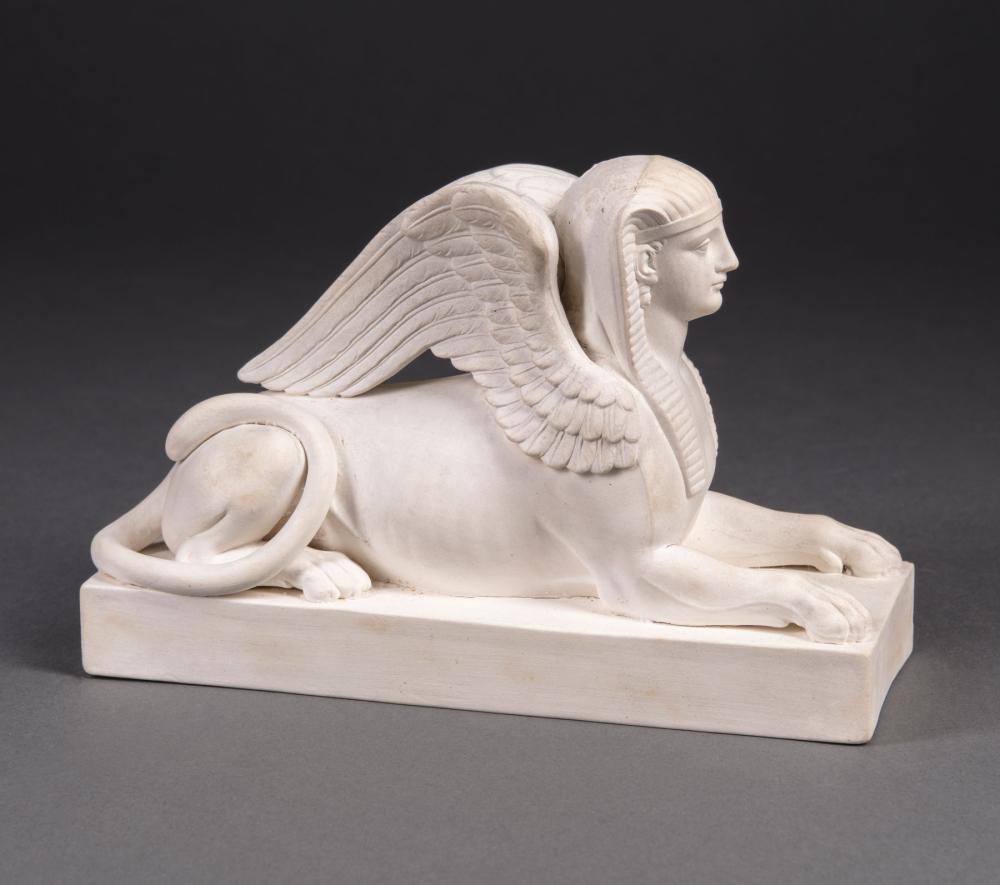 WEDGWOOD PARIAN WARE SPHINXWedgwood