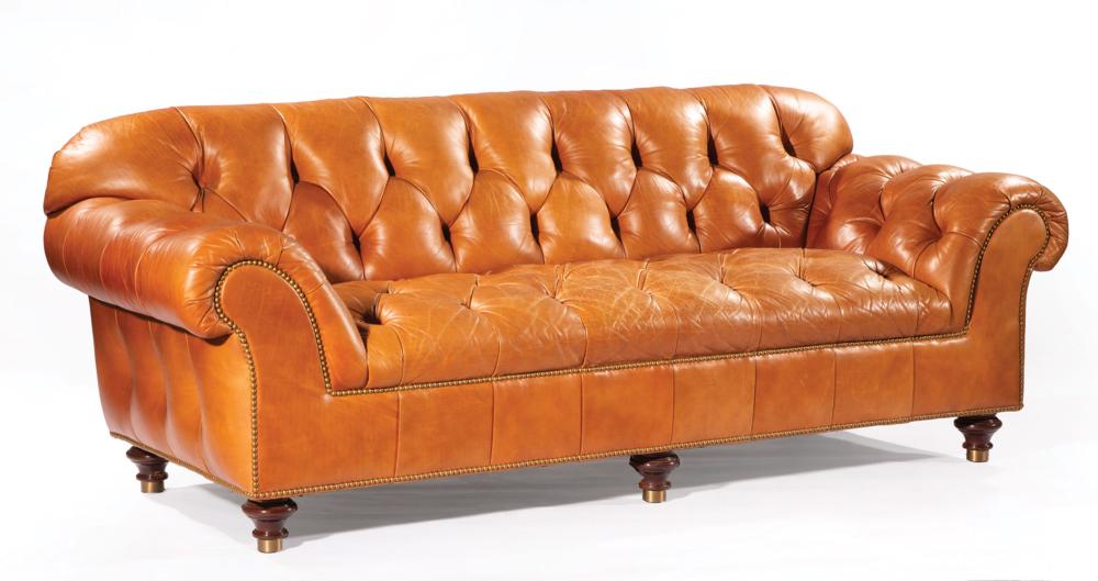 CHESTERFIELD LEATHER SOFAChesterfield 31b19f