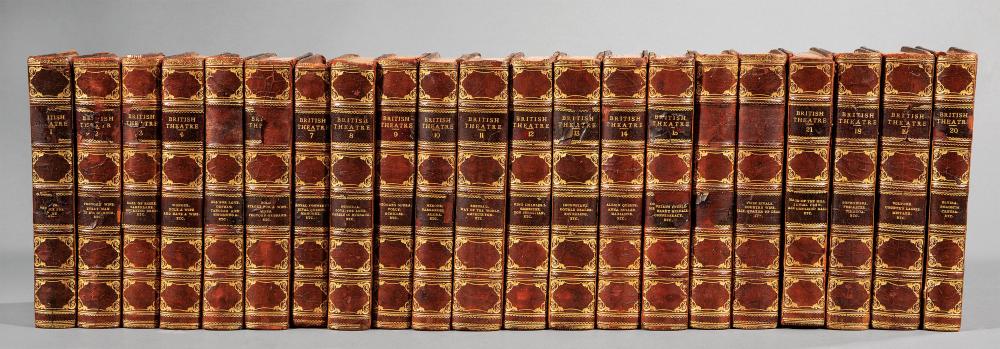 BRITISH THEATER 21 VOLUMES Leather 31b1b2