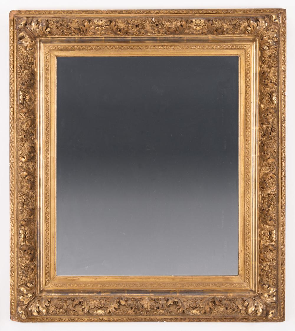 ANTIQUE FRENCH GILTWOOD MIRRORAntique