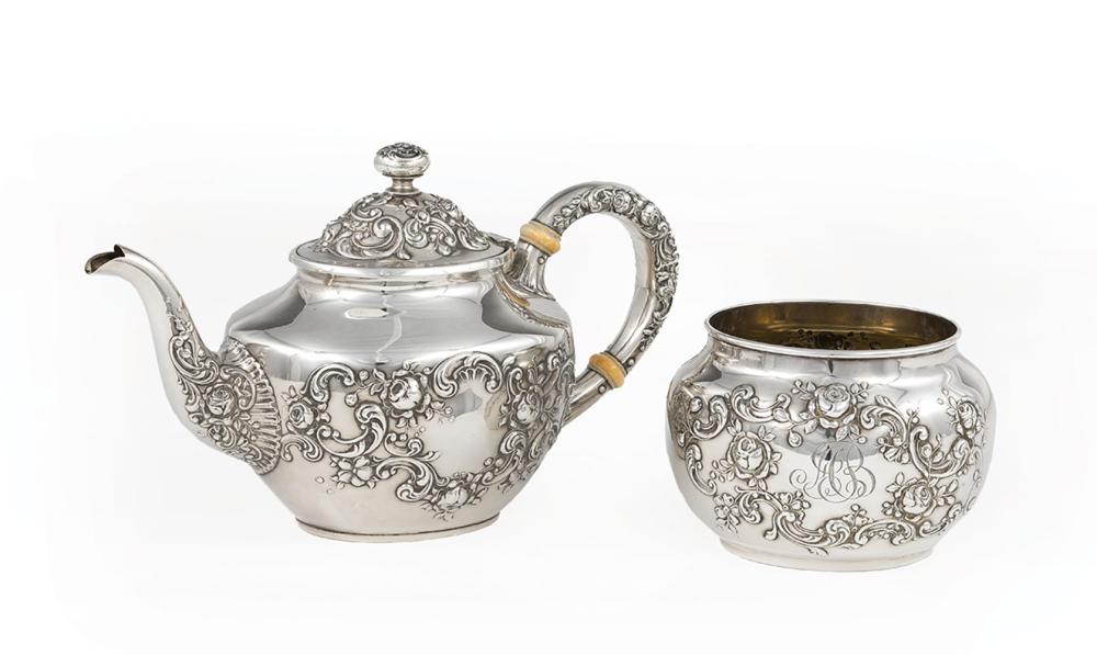 GORHAM STERLING SILVER TEAPOT,