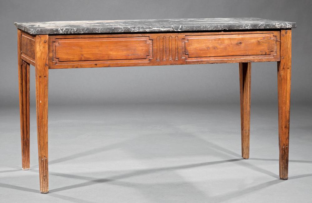 DIRECTOIRE CARVED FRUITWOOD TABLEDirectoire