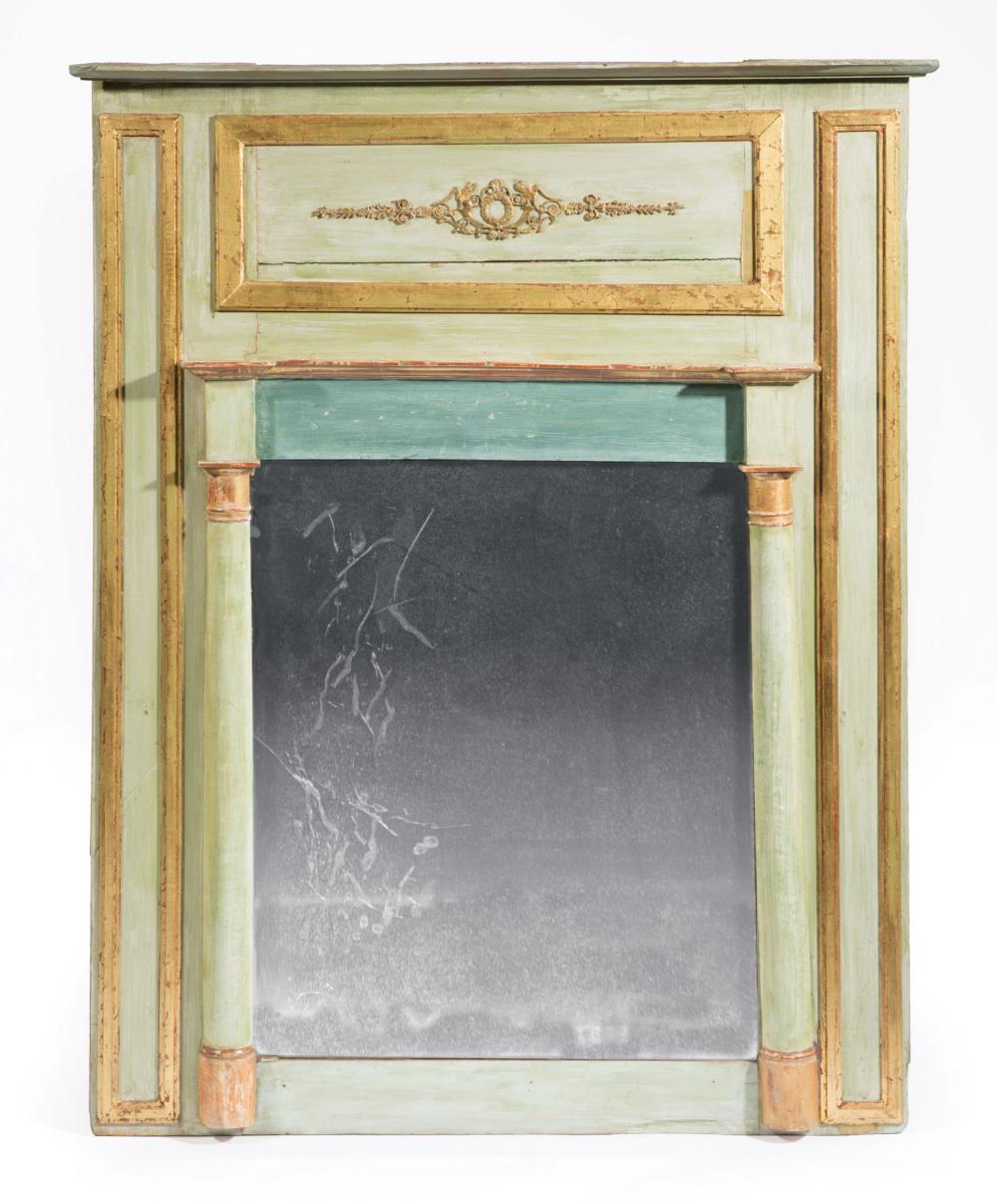 NEOCLASSICAL STYLE OVERMANTEL MIRRORNeoclassical Style 31b36e