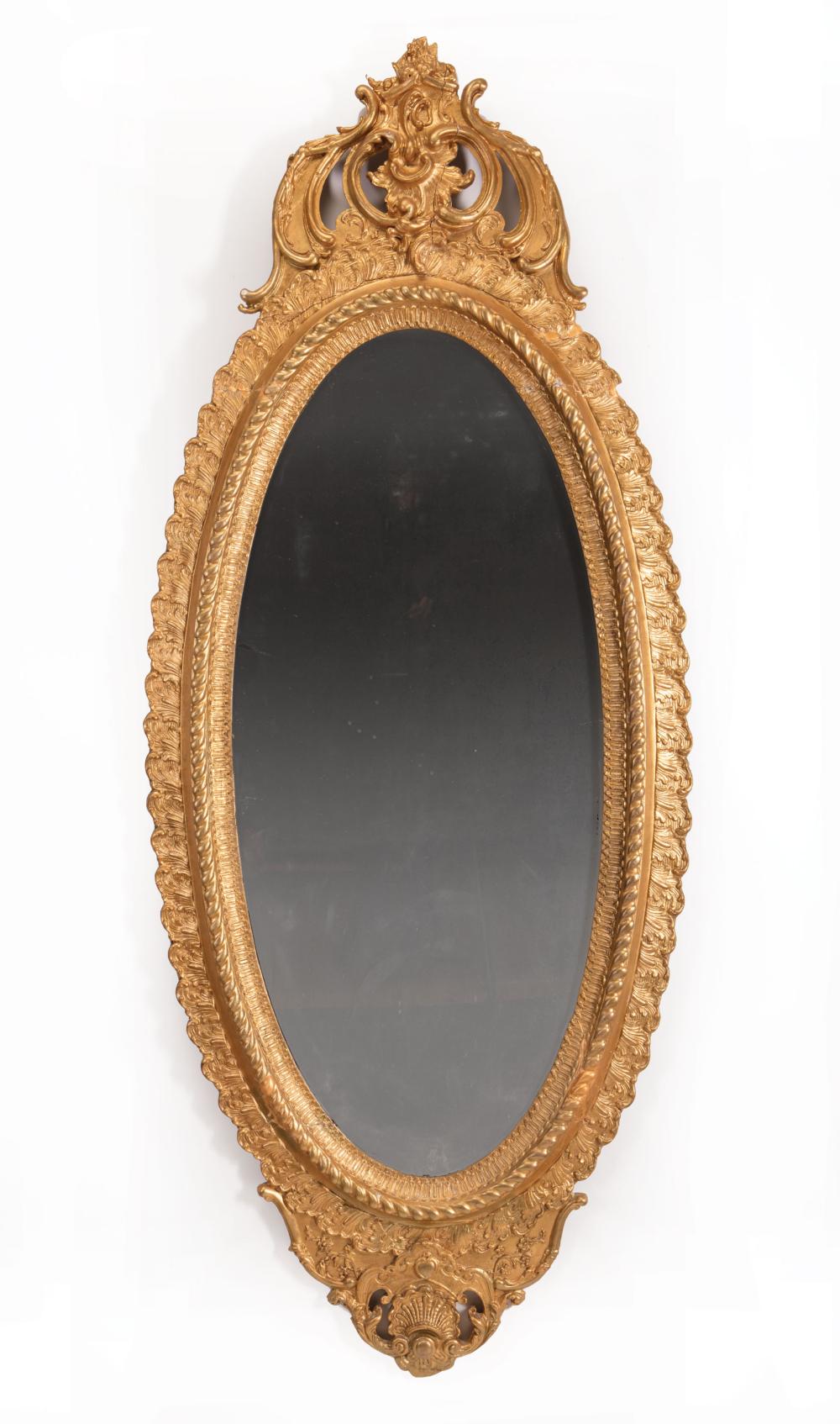 PAIR OF FRENCH GILTWOOD MIRRORSPair