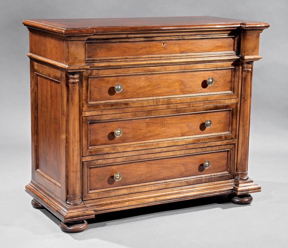 WILLIAM IV-STYLE MAHOGANY CHEST