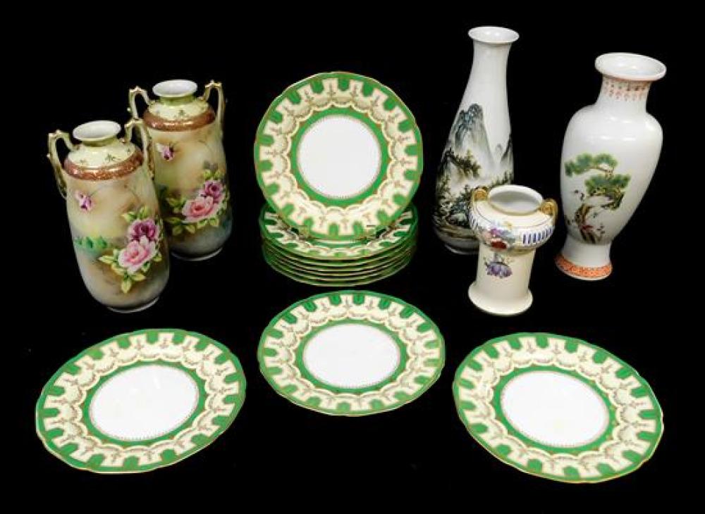 ASIAN JAPANESE PORCELAIN INCLUDING 31b463