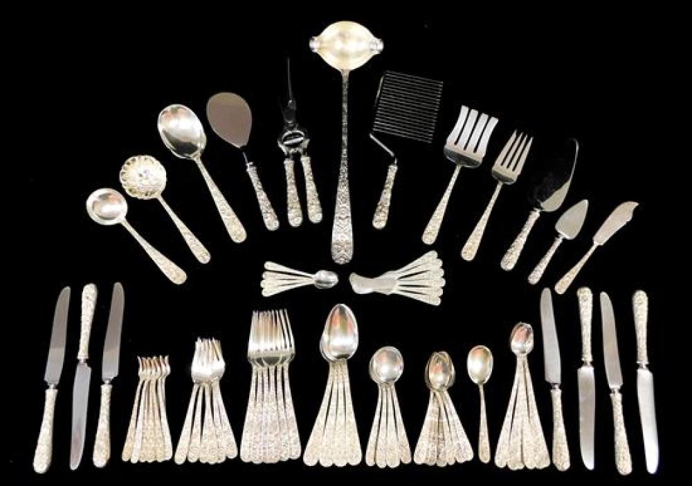 SILVER: S. KIRK AND SON FLATWARE AND