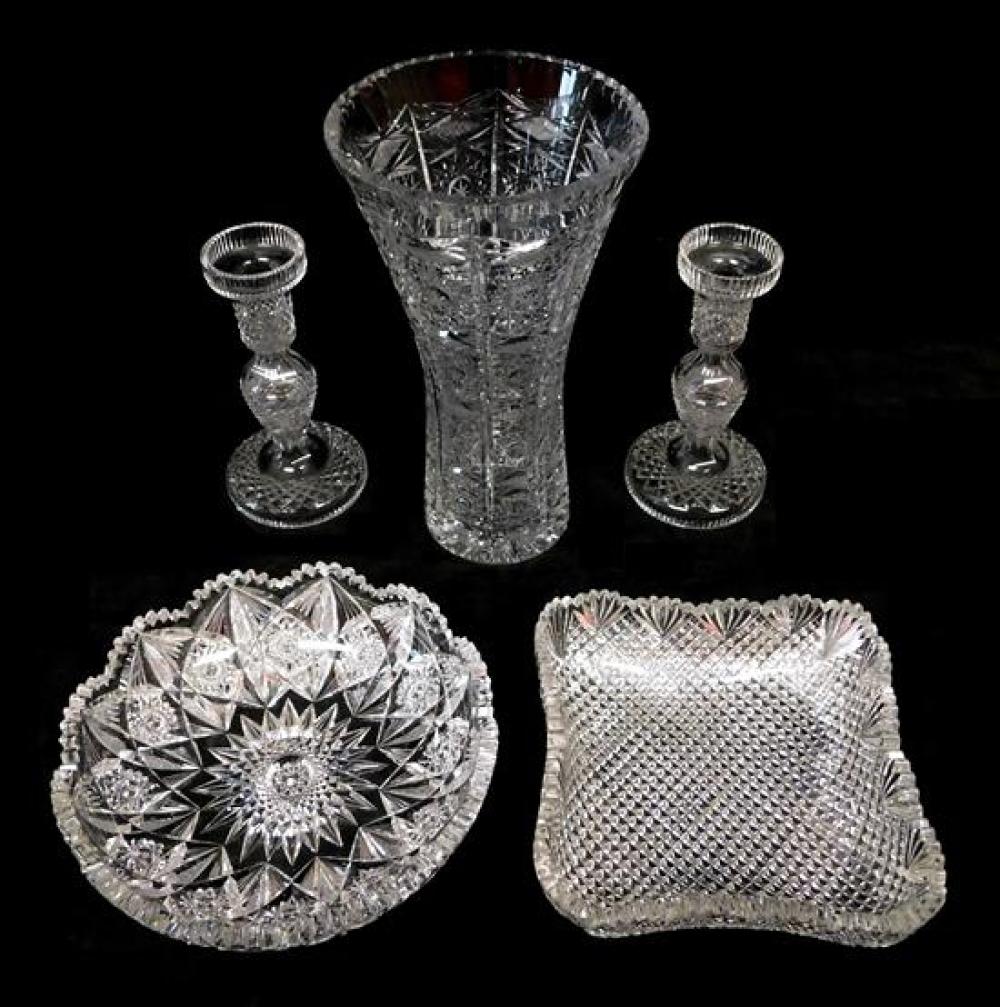 GLASS CUT GLASS ASSORTMENT FIVE 31b4d7