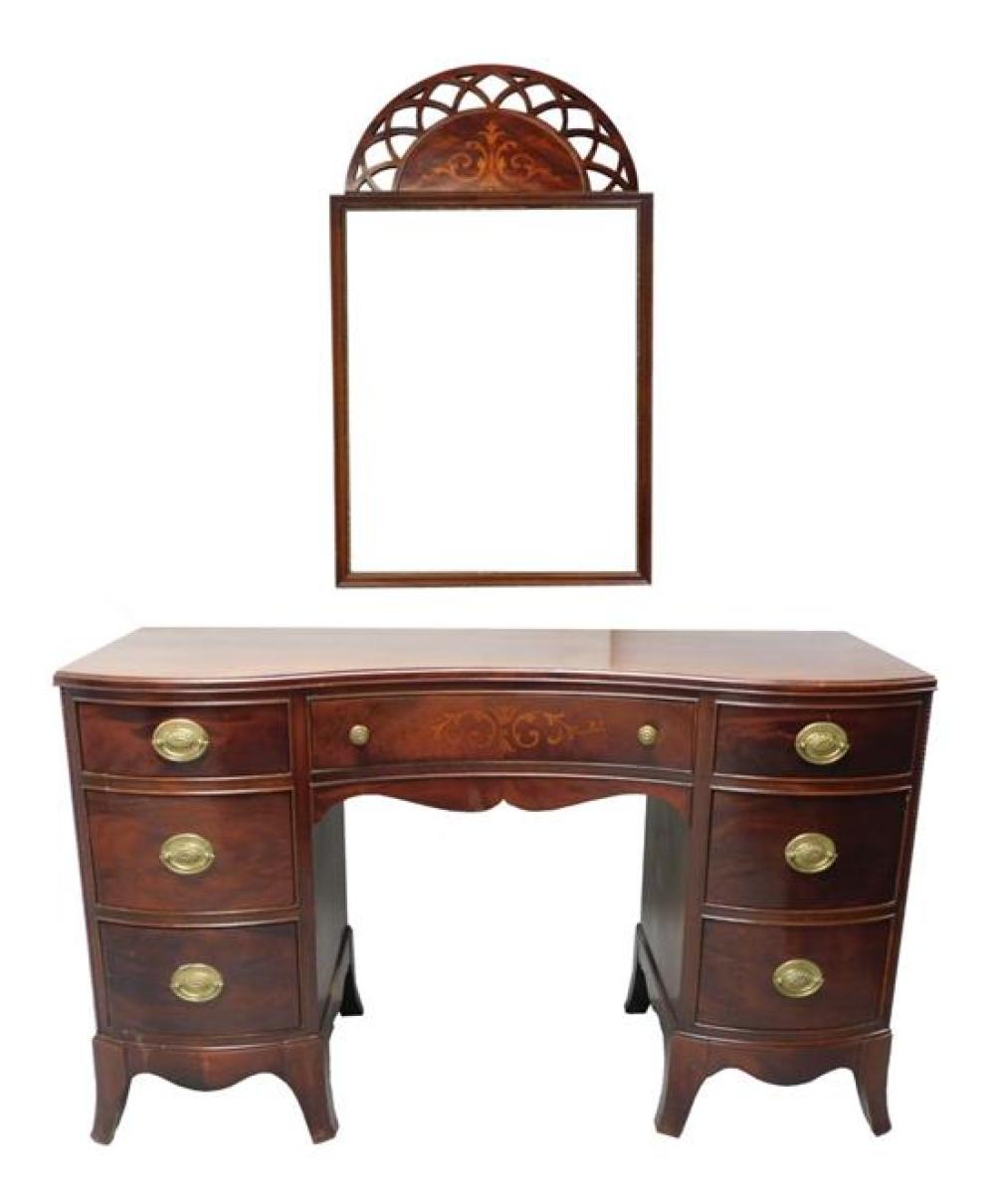 LADY'S TWO PIECE VANITY, AMERICAN,