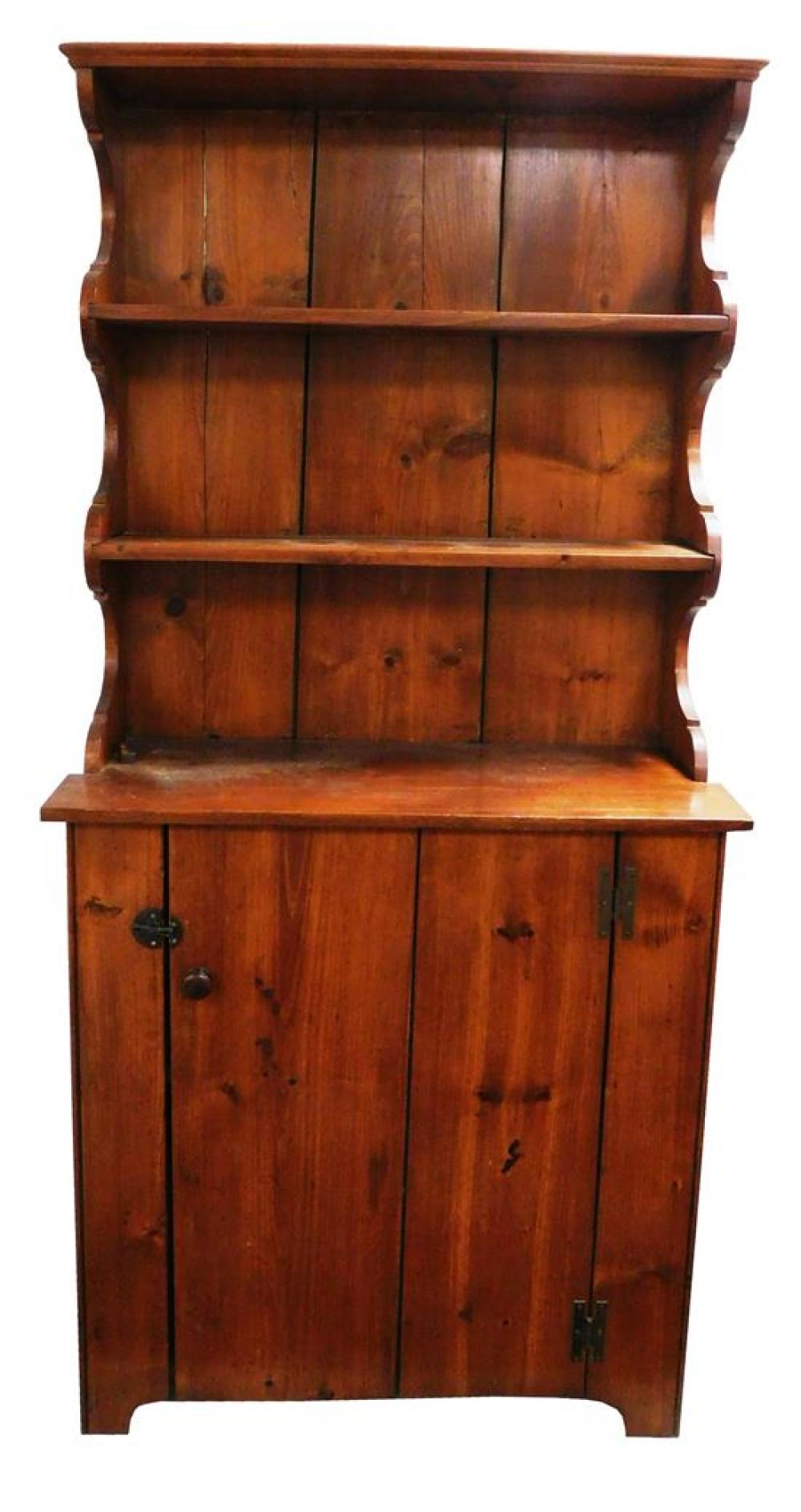 STEPBACK CABINET, PRIMITIVE STYLE