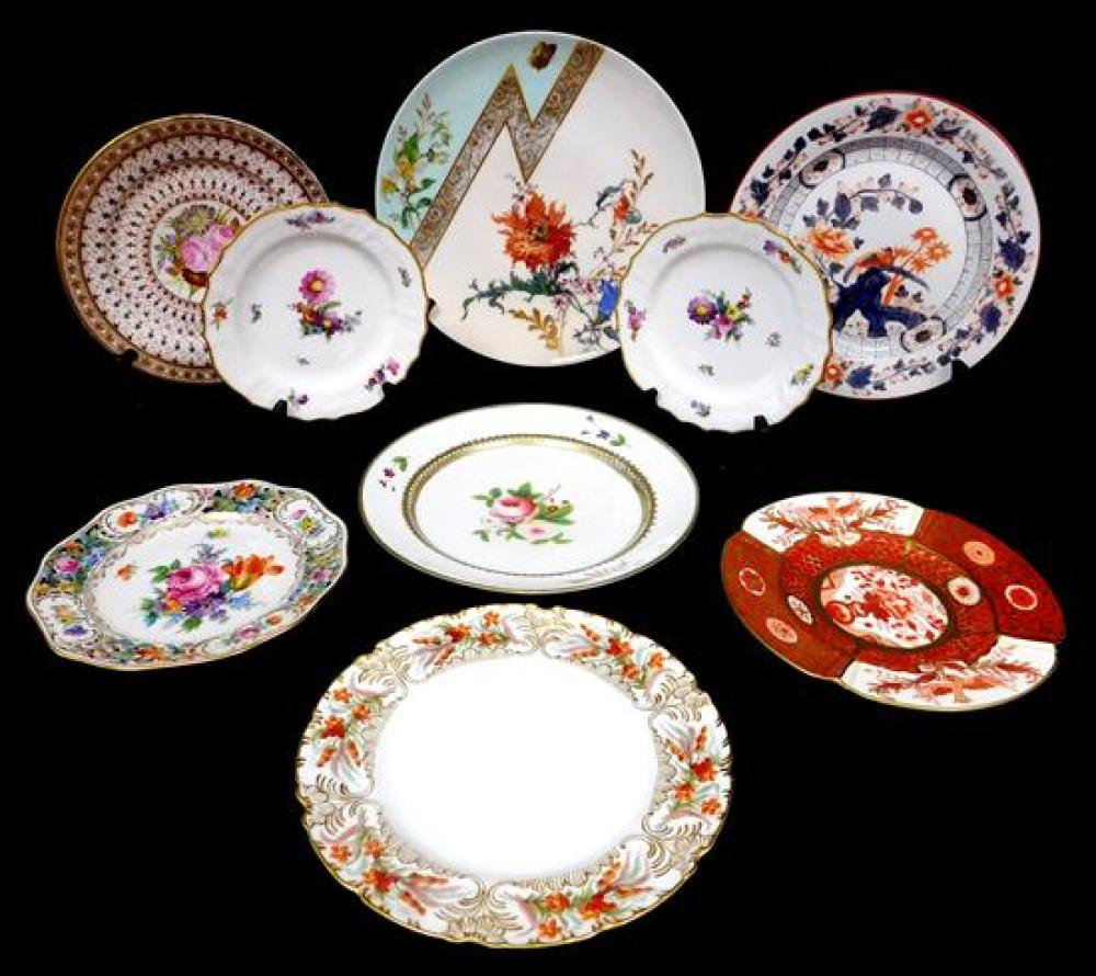 CHINA: DRESDEN, LIMOGES, ROYAL COPENHAGEN,