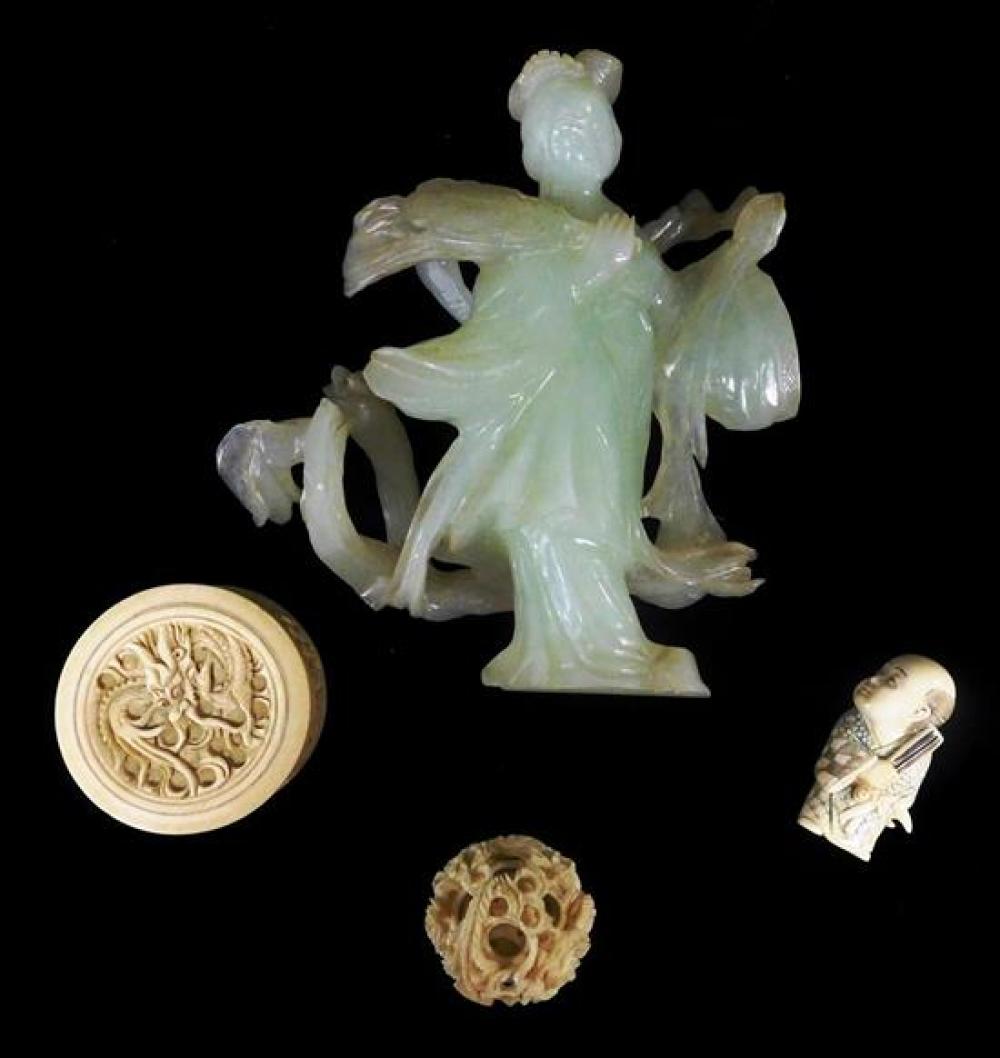 ASIAN FOUR SMALL BONE IVORY AND 31b5a8