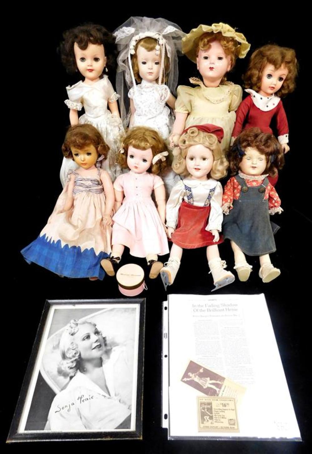 DOLLS: EIGHT DOLLS, INCLUDING: