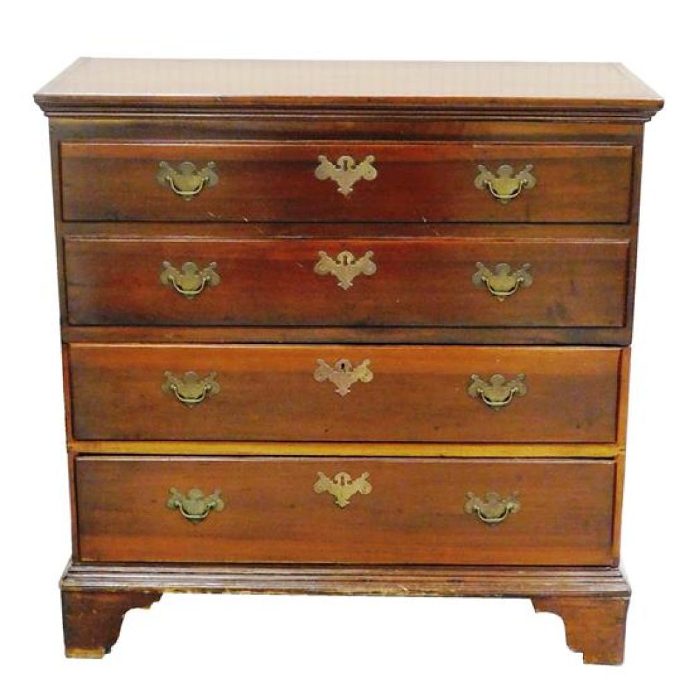 BLANKET CHEST AMERICAN LATE 18TH 31b6e0