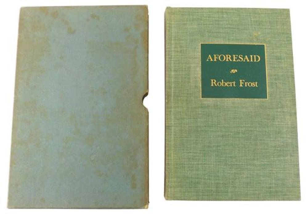 BOOK ROBERT FROST AFORESAID  31b7d3