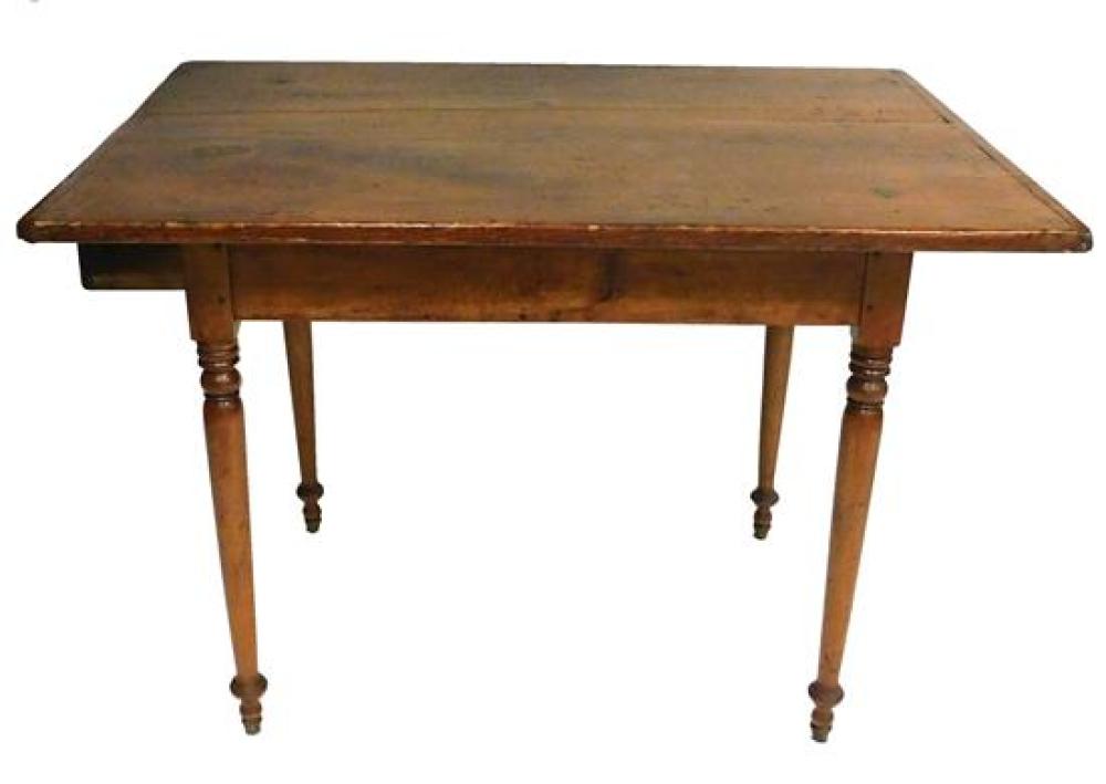 COUNTRY SHERATON TABLE, C. 1820,