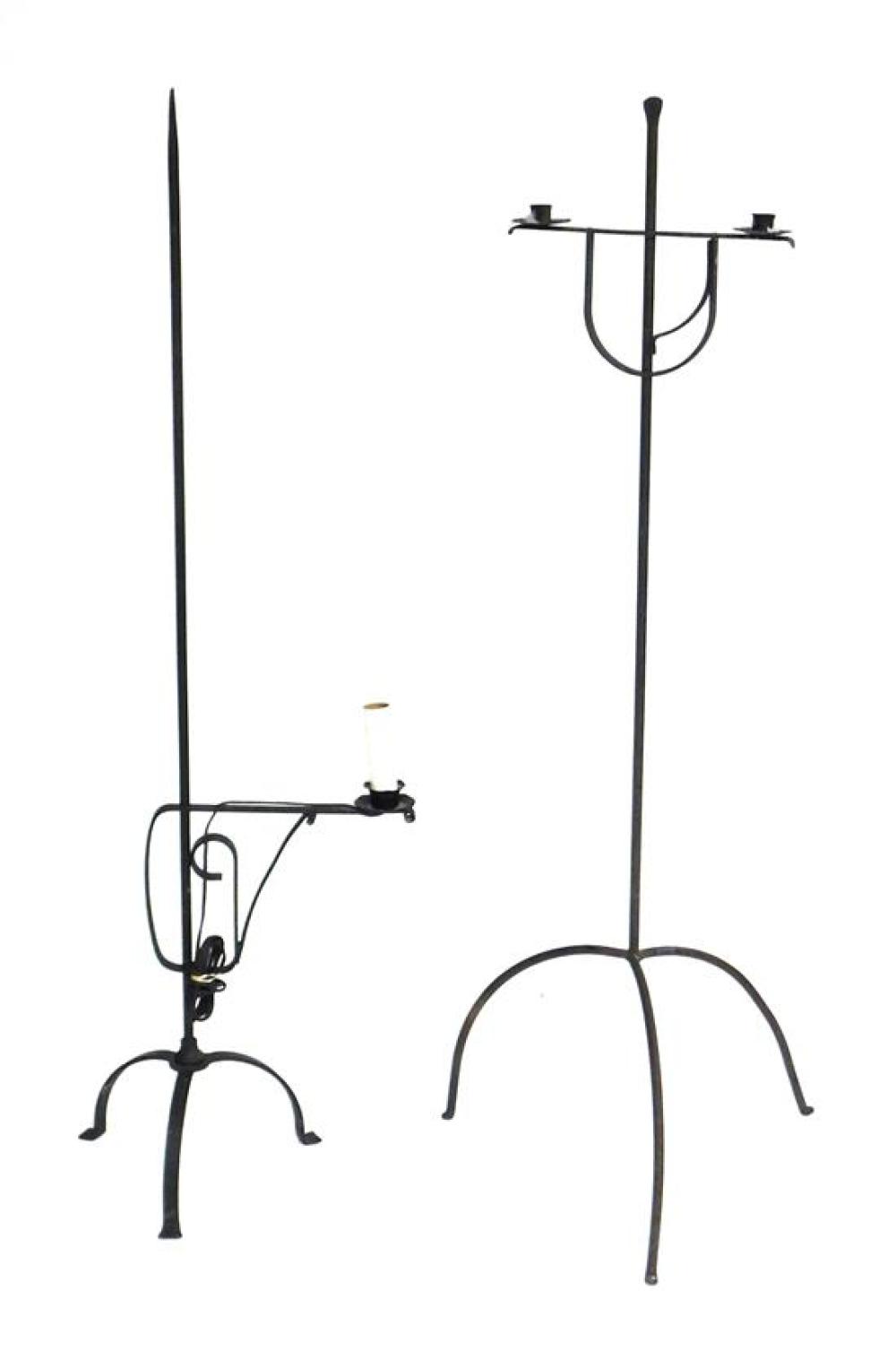 IRON CANDLESTAND AND BRIDGE FLOOR 31b83b