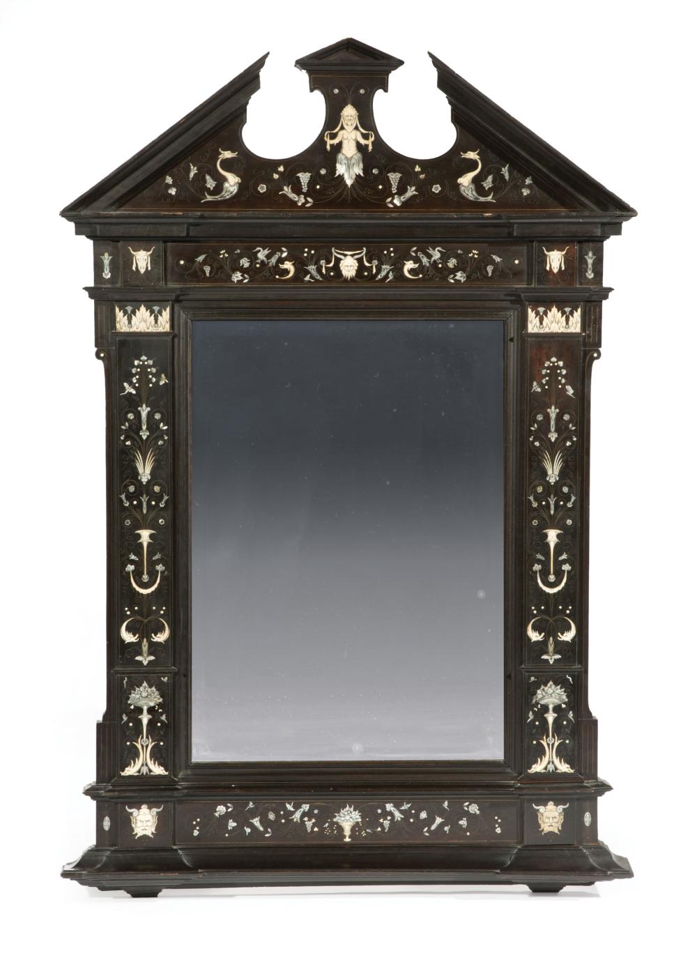 INLAID AND EBONIZED MIRRORContinental