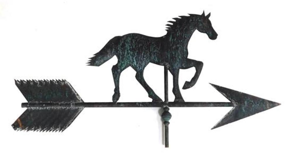 EARLY MID 20TH C HORSE WEATHERVANE 31ba65