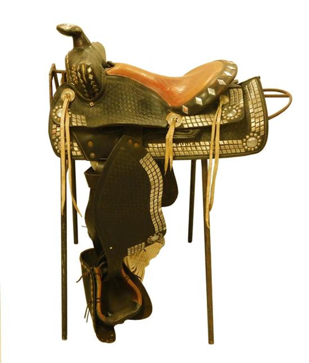 VINTAGE STUDDED WESTERN PARADE HORSE