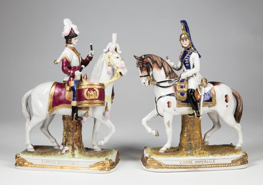 SCHEIBE-ALSBACH PORCELAIN FIGURESPair