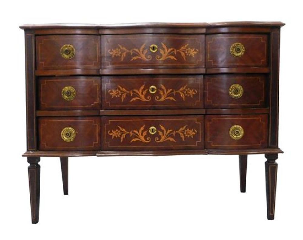 FRENCH STYLE CHEST OF DRAWERS WITH
