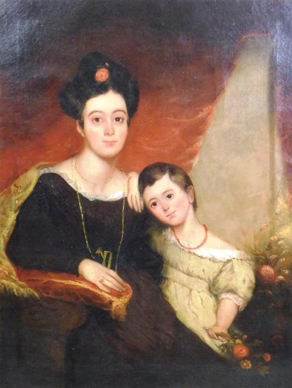 19TH C. OIL ON CANVAS PORTRAIT