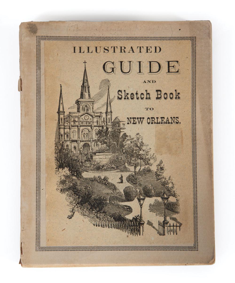 NEW ORLEANS GUIDE WITH SCARCE MAP[New