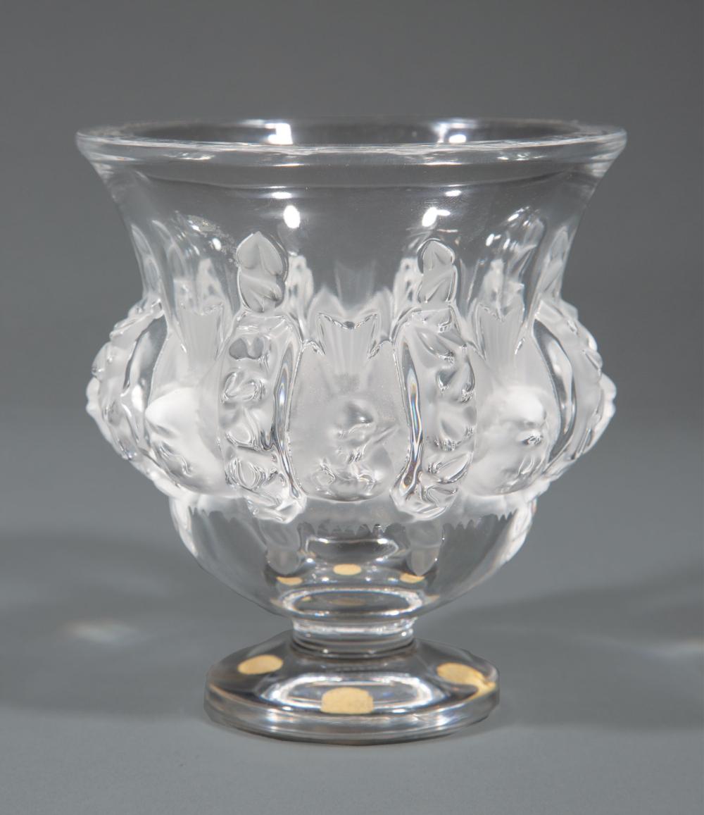 LALIQUE CRYSTAL DAMPIERRE VASELalique 31bb42