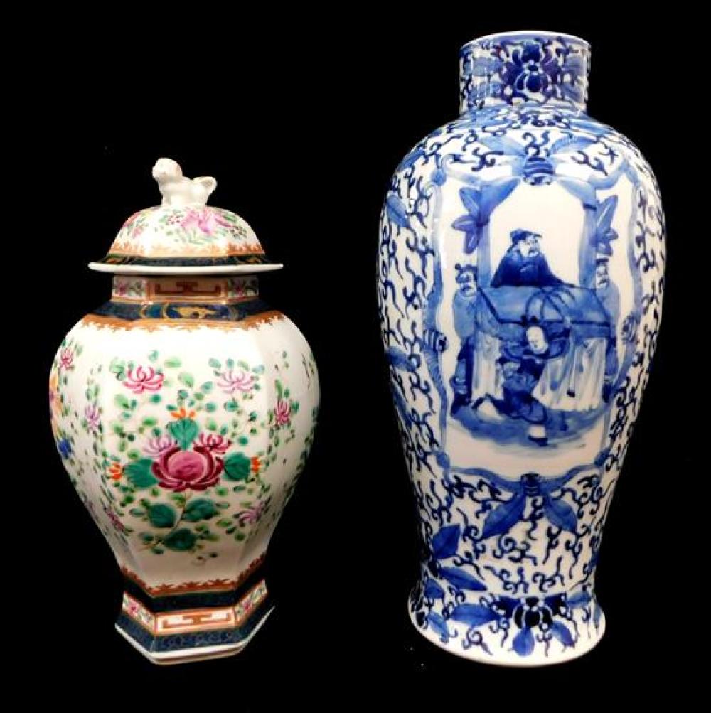 TWO CHINESE CERAMICS, INCLUDING: