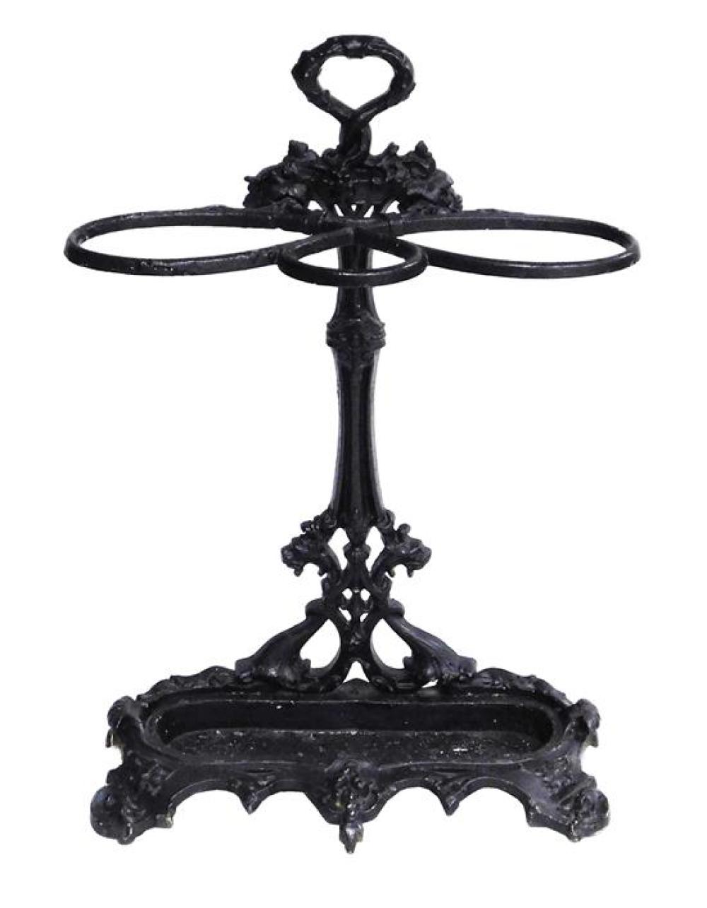 CAST IRON UMBRELLA STAND LATE 31bc09