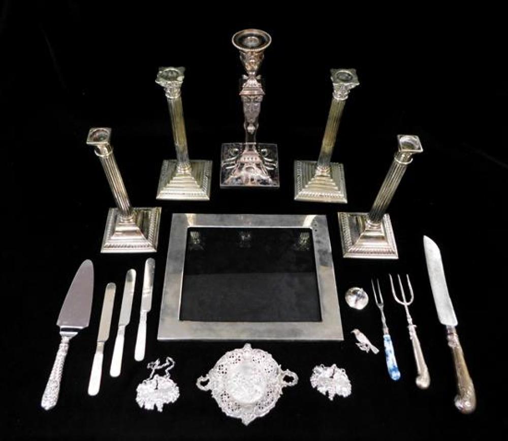 SILVER 15 SILVERPLATE FLATWARE 31bc27