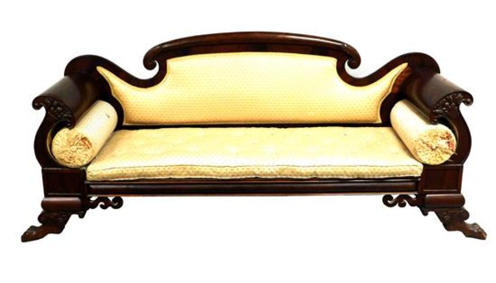 EMPIRE SOFA C 1840 MAHOGANY  31bc60