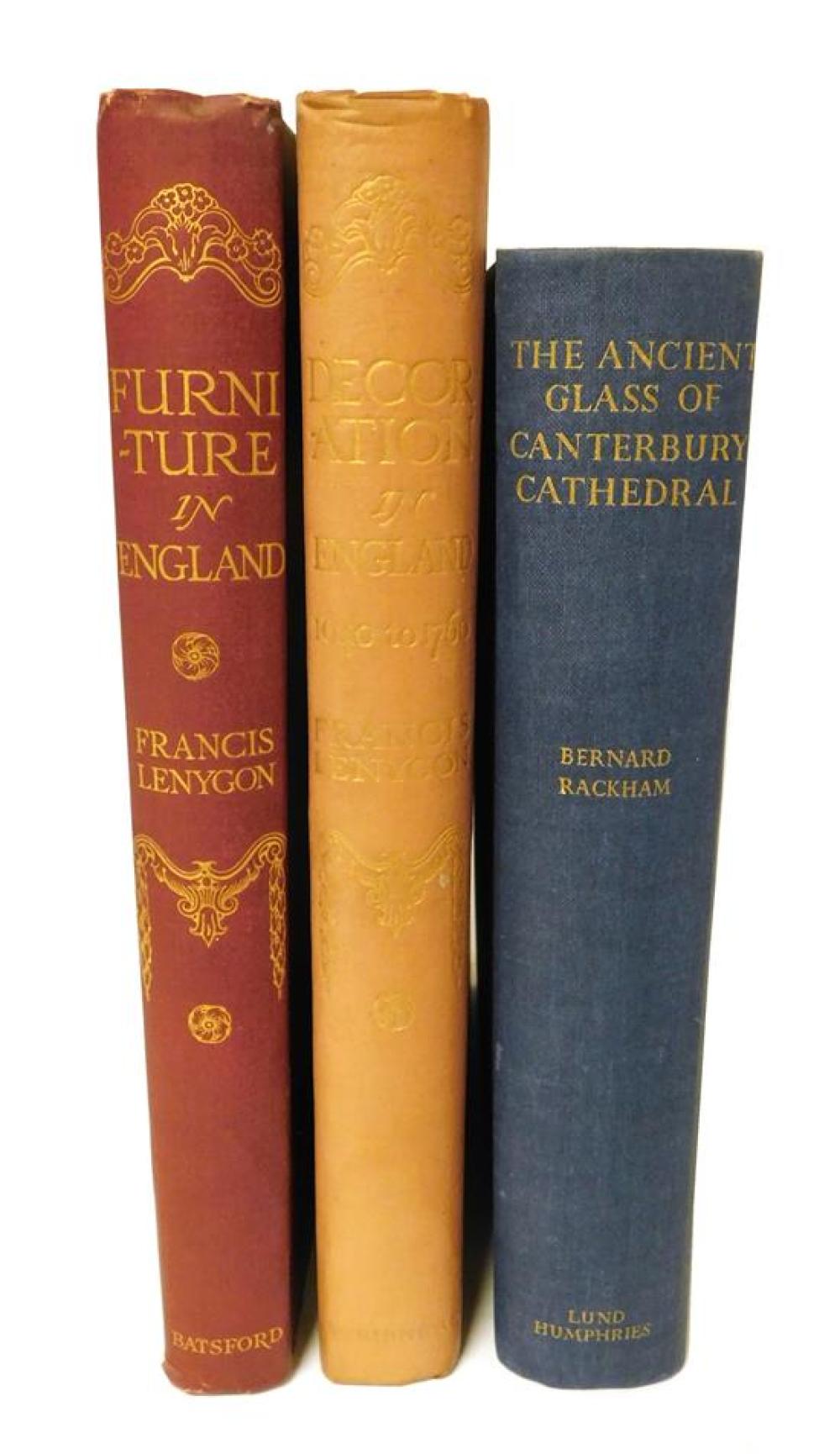 BOOKS: THREE VOLUMES ON ENGLISH