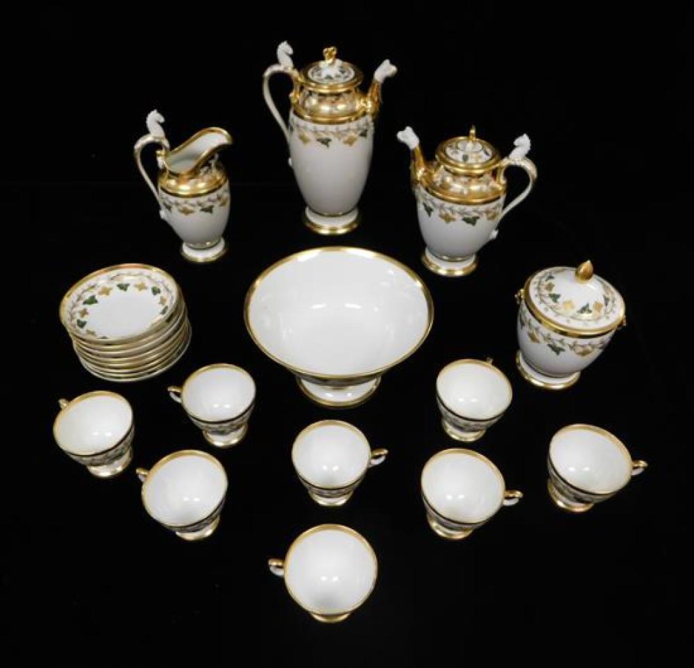 PORCELAIN TEA AND COFFEE SERVICE  31bc76