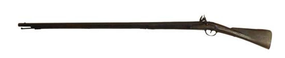 FLINTLOCK MILITIA MUSKET C 1860 S  31bcae